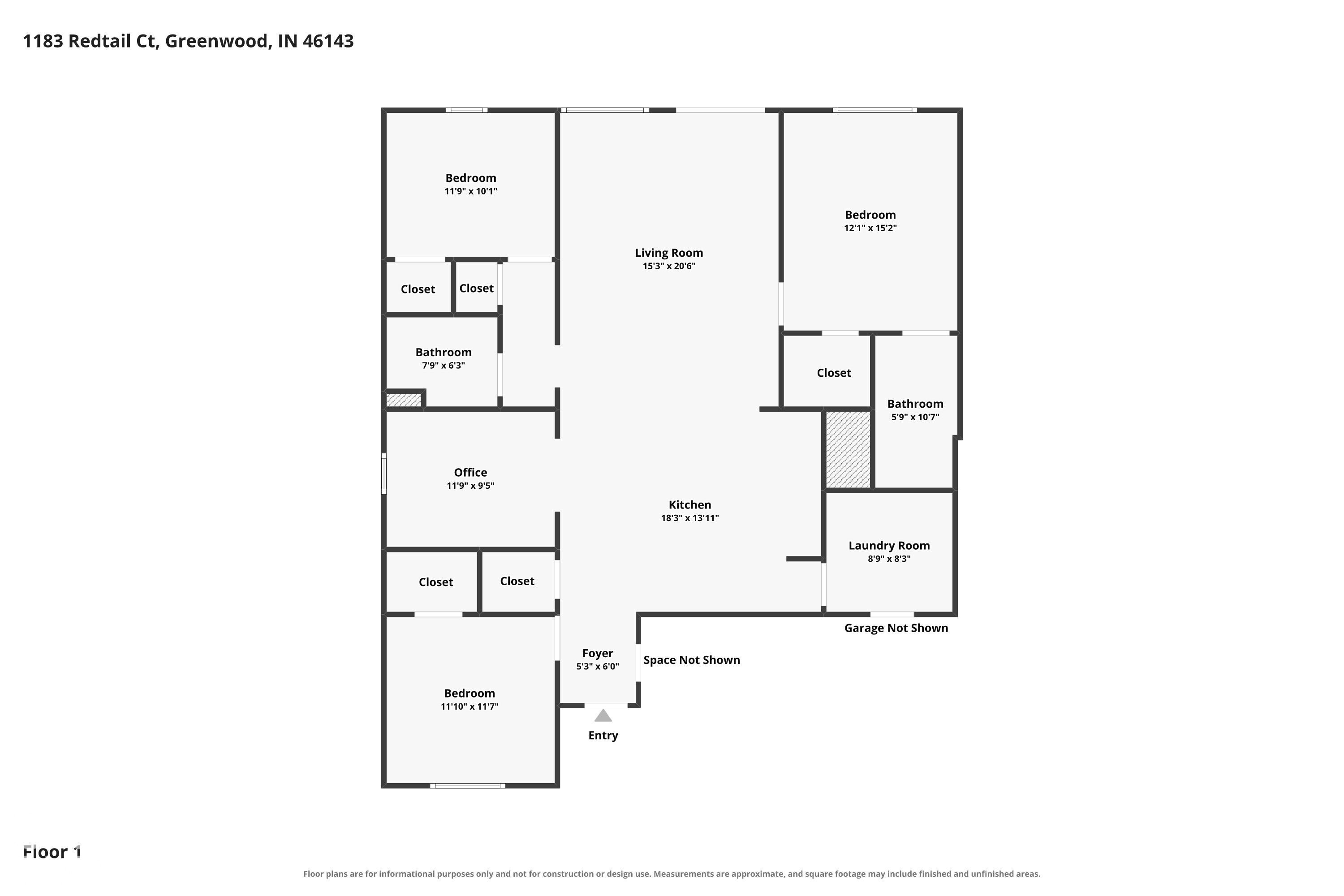 1183 Red Tail Court, Greenwood, IN, 46143 photo 4 of 48